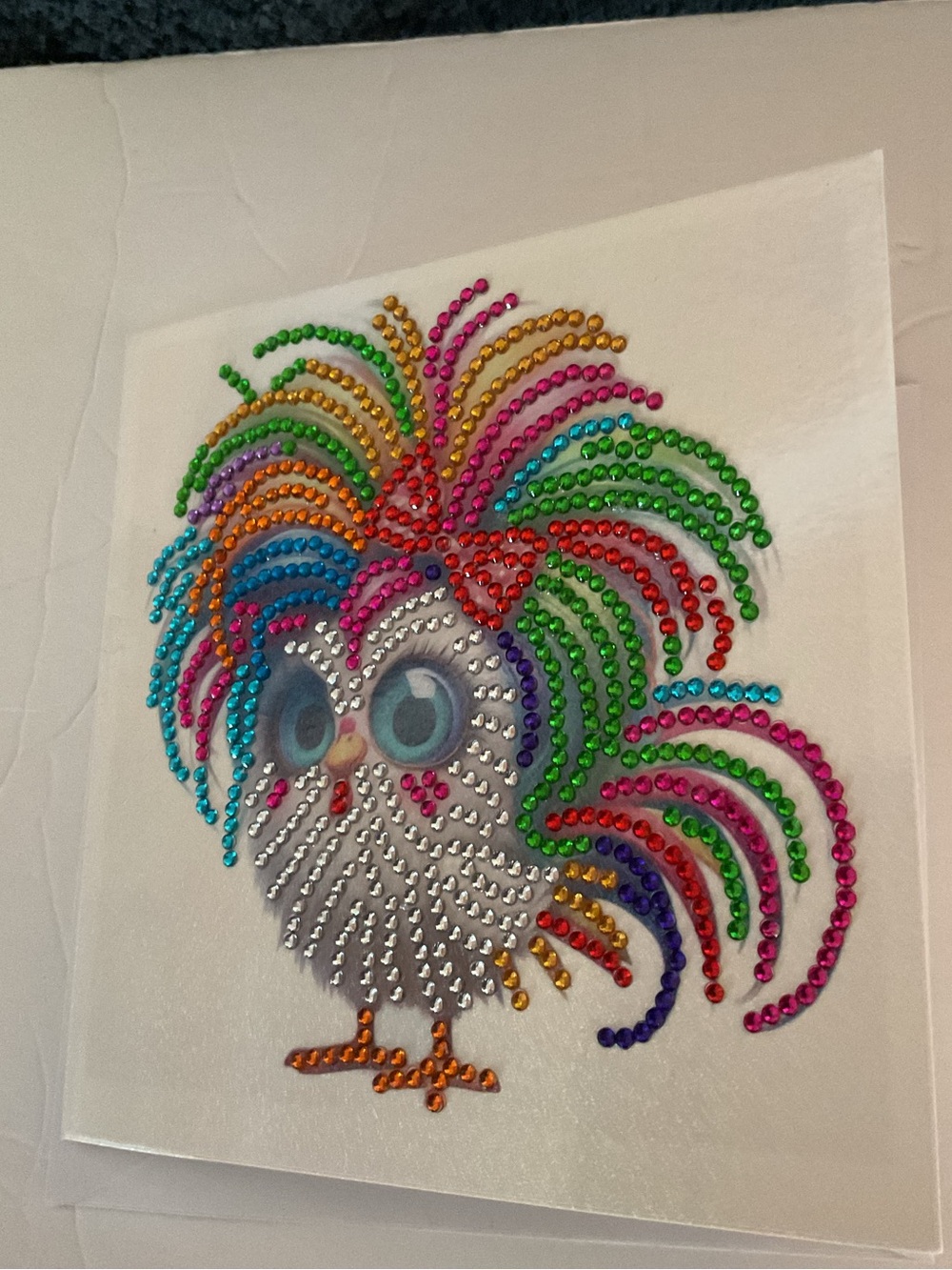 Set of 6 Whimsical greeting card blank inside w/ envelope.